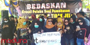 Seniman Musik di Pamekasan Menuntut Kebebasan Berkreasi