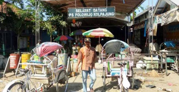 Sudah Tiga Kasus Corona di Pasar Kolpajung Pamekasan