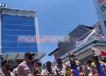 BNI Pamekasan Didemo Karena Loloskan Agen Fiktif Penyalur BPNT