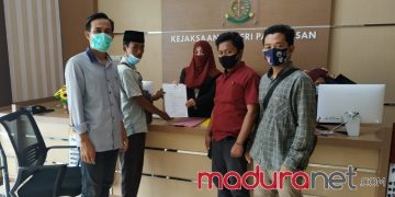 Dugaan Korupsi Pengadaan Tandon BPBD Dilaporkan ke Kejari Pamekasan