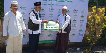 LazisNU Pamekasan Sumbang 30 Juta untuk Korban Erupsi Semeru