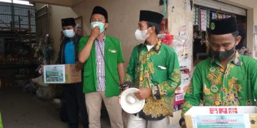 Lembaga dan Banom NU Sampang Kompak Galang Dana untuk Korban Erupsi Semeru