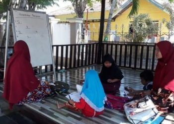 Kampung Pendidikan Mandhala Senom Buka Bimbel Gratis