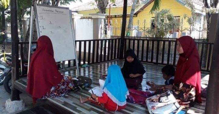 Kampung Pendidikan Mandhala Senom Buka Bimbel Gratis