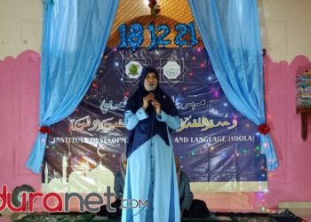 Pesantren An-Nasyiin Grujugan Peringati Hari Bahasa Arab se-Dunia