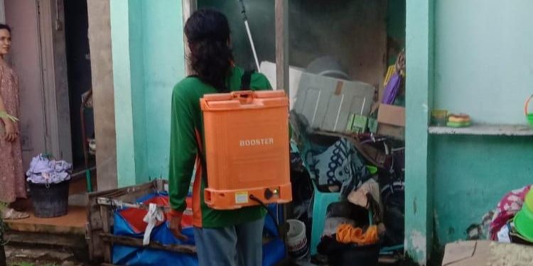 FRPB Pamekasan Aktfikan Kembali Penyemprotan Disinfektan