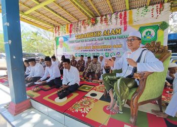 Pesantren Matsaratul Huda Gelar Tadabbur Alam di Talang Siring