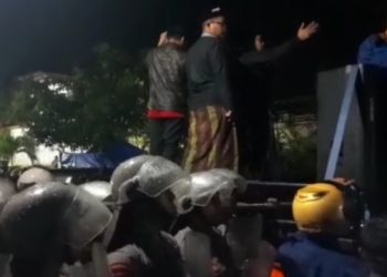 Diserbu Banser Pidato Hanan Attaki Berhenti di Tengah Jalan