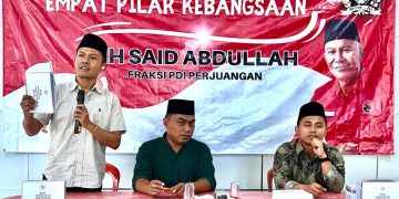 MH. Said Abdullah Sosialisasi Empat Pilar di Graha Bung Karno Pamekasan