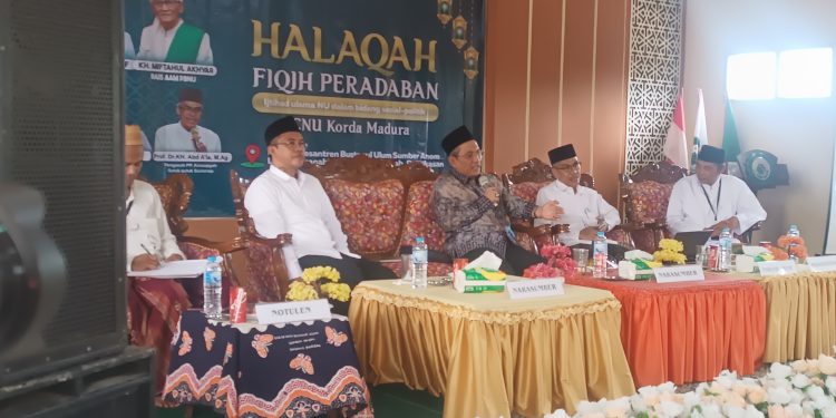 NU Korda Madura Gelar Halaqah Fiqih Peradaban dan Ingatkan Pedoman Politik Nahdliyin