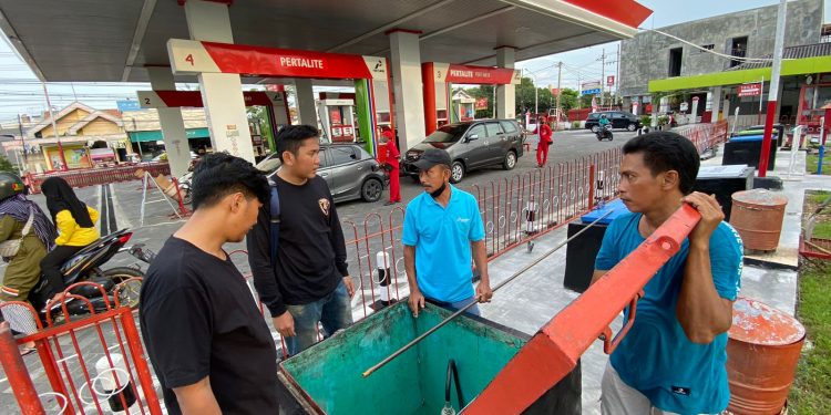 Polres Pamekasan Cek SPBU Jelang Idul Fitri