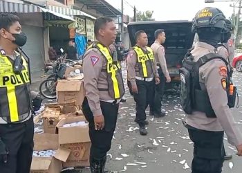 Ratusan Batang Mercon Disita Polres Bangkalan