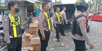 Ratusan Batang Mercon Disita Polres Bangkalan