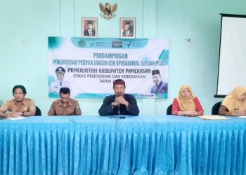 Disdikbud Pamekasan Berikan Pendampingan Perpanjangan Ijin Operasional PAUD Melalui OSS 