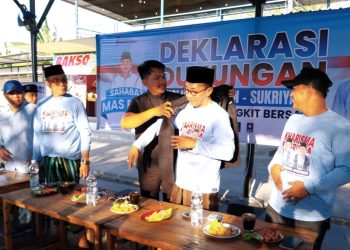 4.000 GenZ dan Millenial Deklarasi Dukungan Kepada Pasangan Kharisma