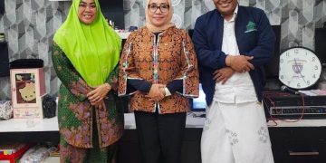 Bertemu Menteri Perempuan dan Anak Wabup Terpilih Dipesan untuk Berdayakan Pesantren