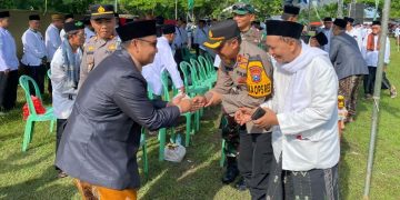 Hadiri Harlah NU Ke-102 Polres Pamekasan Apresiasi NU Sebagai Ormas Penjaga NKRI