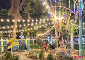 Arek Lancor Menyala Jadi Ikon Malam Kota Pamekasan