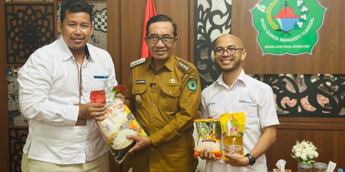 Bulog dan Pemkab Pamekasan Akan Gelontorkan Bantuan Beras 10 Kilo kepada Warga
