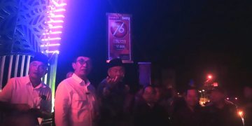 Sering Terjadi Pencurian Lampu di Gerbang Masuk Pamekasan