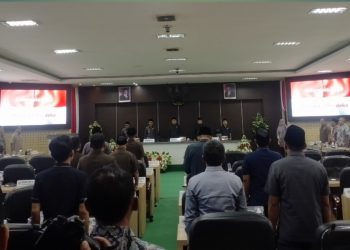 Bupati Pamekasan Sampaikan Nota RPJMD di Paripurna DPRD