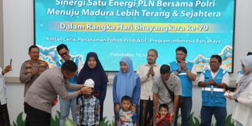 Polres Pamekasan dan PLN UID Jatim Gelar Khitanan Massal Gratis