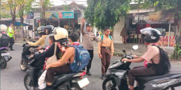 Polres Pamekasan Ajak Warga Jadi Pelopor Keselamatan Lalu Lintas