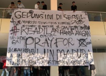 Mahasiswa UIN Madura Segel Gedung Rektorat Buntut Pembekuan Proses Pemilu Mahasiswa