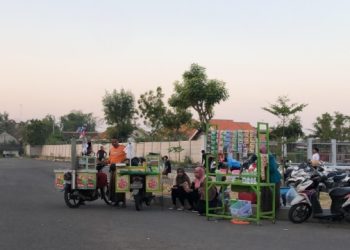 Jualan di SGMRP Gratis Pedagang Raup Cuan Ratusan Ribu Perhari