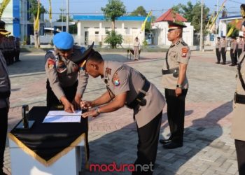 Jelang Purna Tugas Kasi Humas Polres Dimutasi