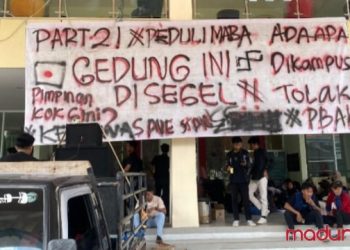 Rektorat UIN Madura Disegel Rektor Ngumpet