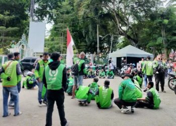 Driver Ojol Pamekasan Desak Proses Hukum Almarhum Affan Transparan