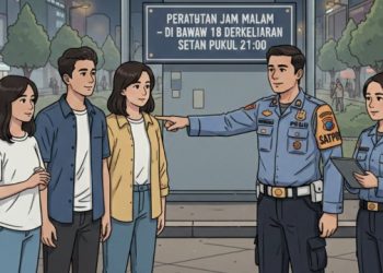 Jam Malam bagi Anak Muda di Pamekasan Mulai Diterapkan