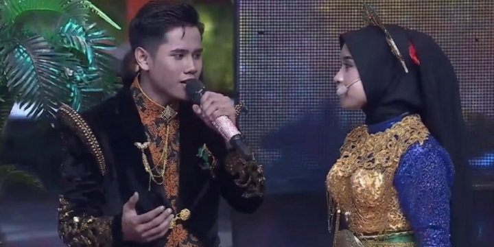 Valen dan mila saat duet di D'Academy 7 Top 3.