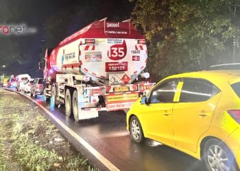 Perbaikan Jalan di Jrengik Picu Kemacetan hingga Blega