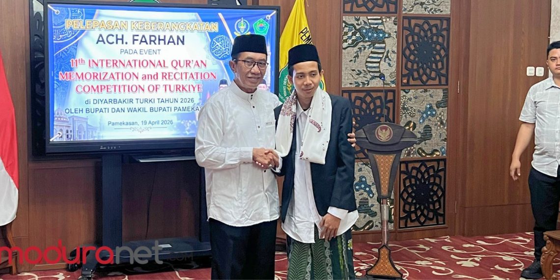 Bupati Pamekasan Lepas Santri Darul Ulum Banyuanyar ke event International Qur’an di Turki