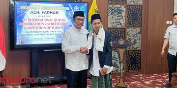 Bupati Pamekasan Lepas Santri Darul Ulum Banyuanyar ke event International Qur’an di Turki