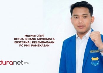 Ketua Bidang Advokasi & Eksternal Kelembagaan PC PMII Pamekasan, Moh. Mohtar Rosid.