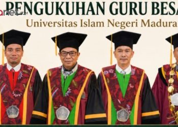 4 Guru Besar UIN Madura Dikukuhkan di Hari Pendidikan Nasional