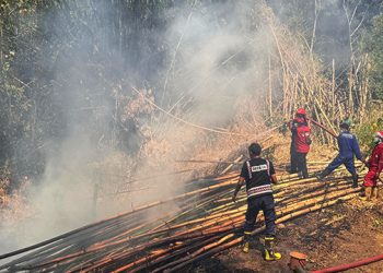 Damkar di Pamekasan Sehari Berjikabu dengan 7 Kali Kebakaran