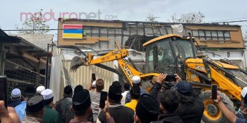 260 Personel Keamanan Tak Berkutik Saat Perusakan Indomaret di Palengaan